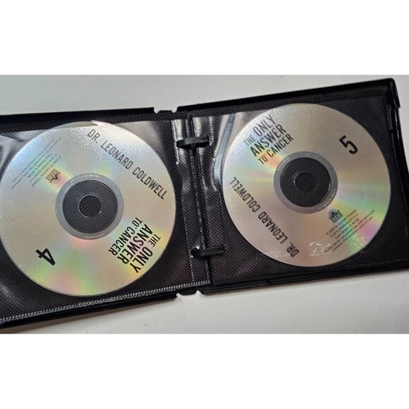 The Only Answer To Cancer By Dr. Leonard Coldwell 8 CD Box Set - Picture 5 of 7